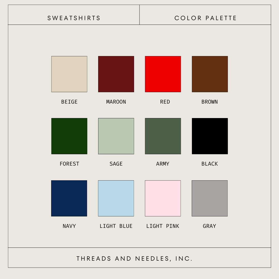 TENNIS Sweatshirt, Tennis Club Clothing