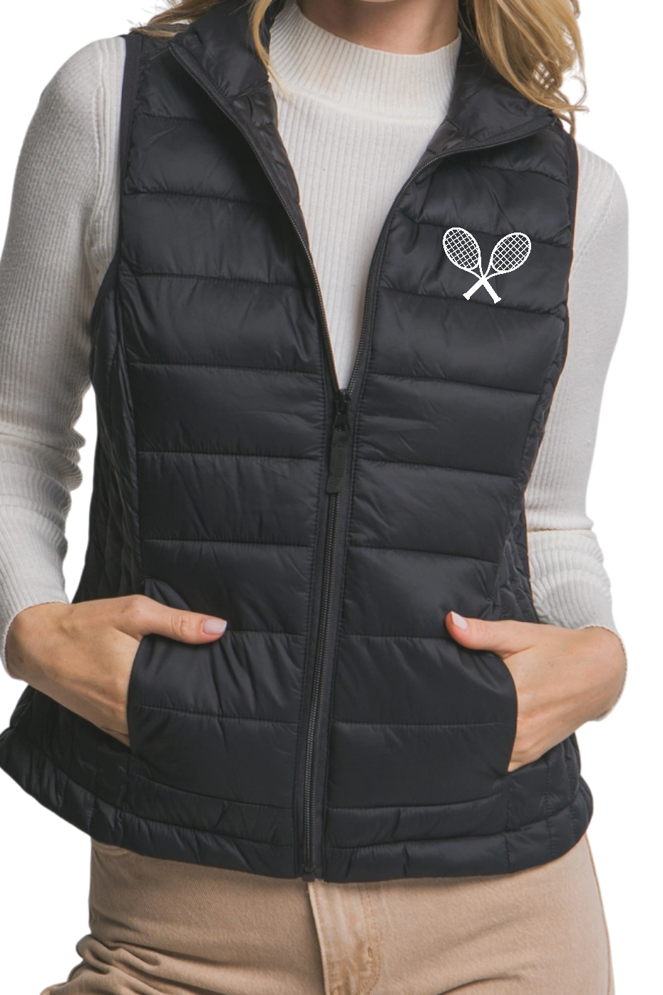 Tennis- Lightweight puffer vest- 3 colors