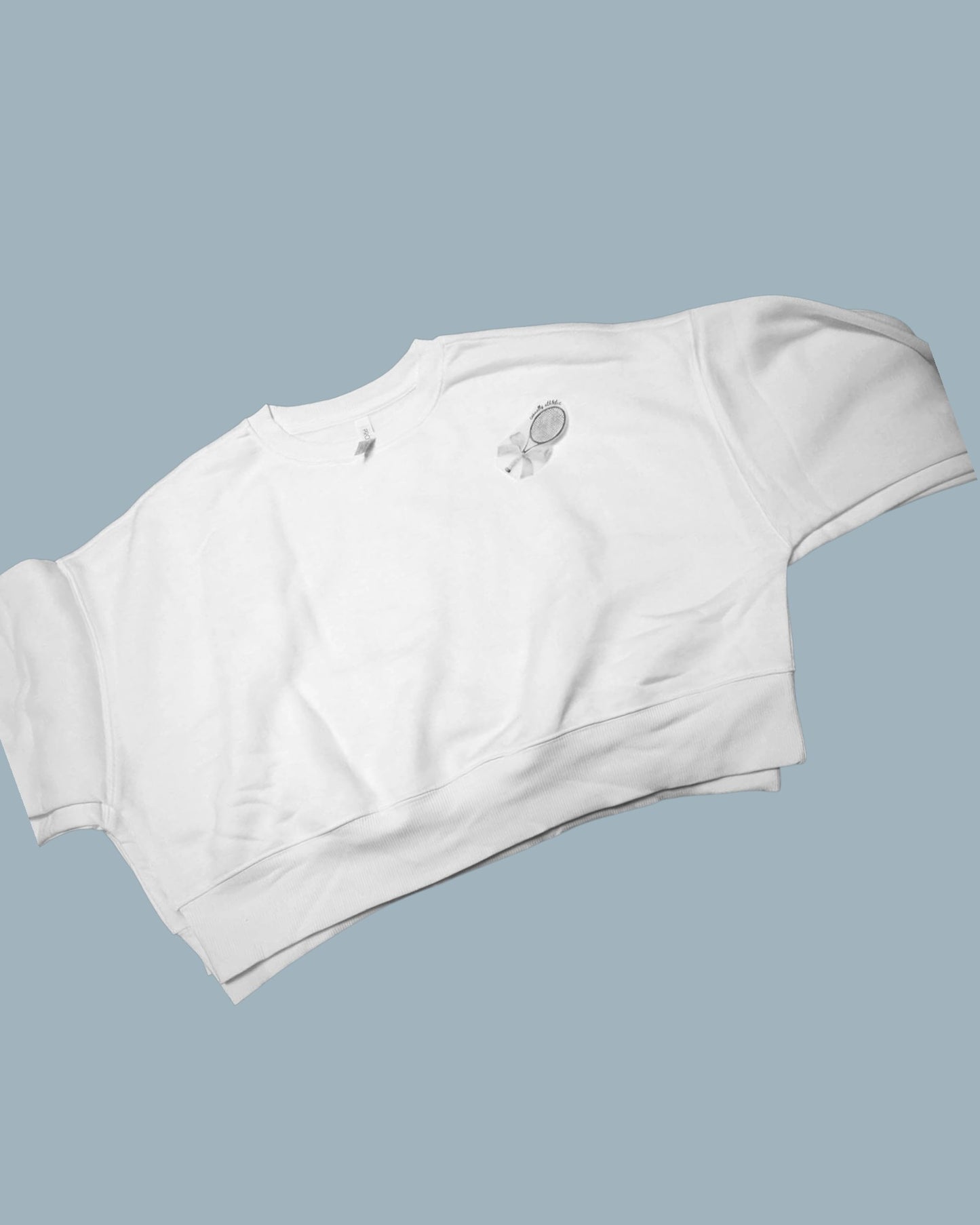 Casually Athletic Sweatshirt-white