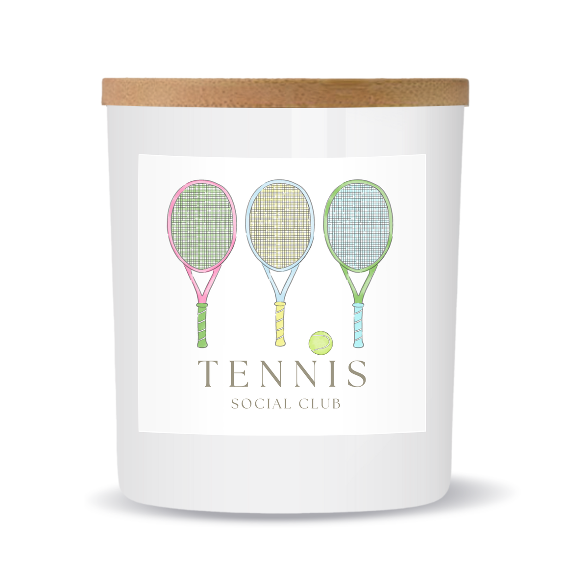 Tennis Gift | Candle For Tennis Lover, Mom - Social Club