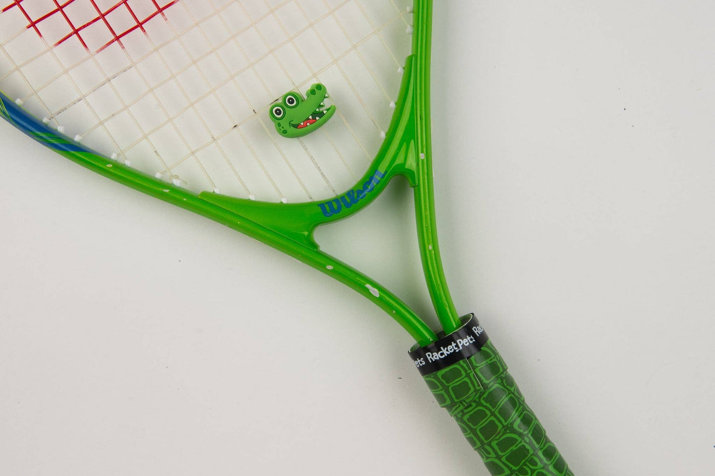Alligator Green Tennis Overgrip Tape and Matching Shock Abso
