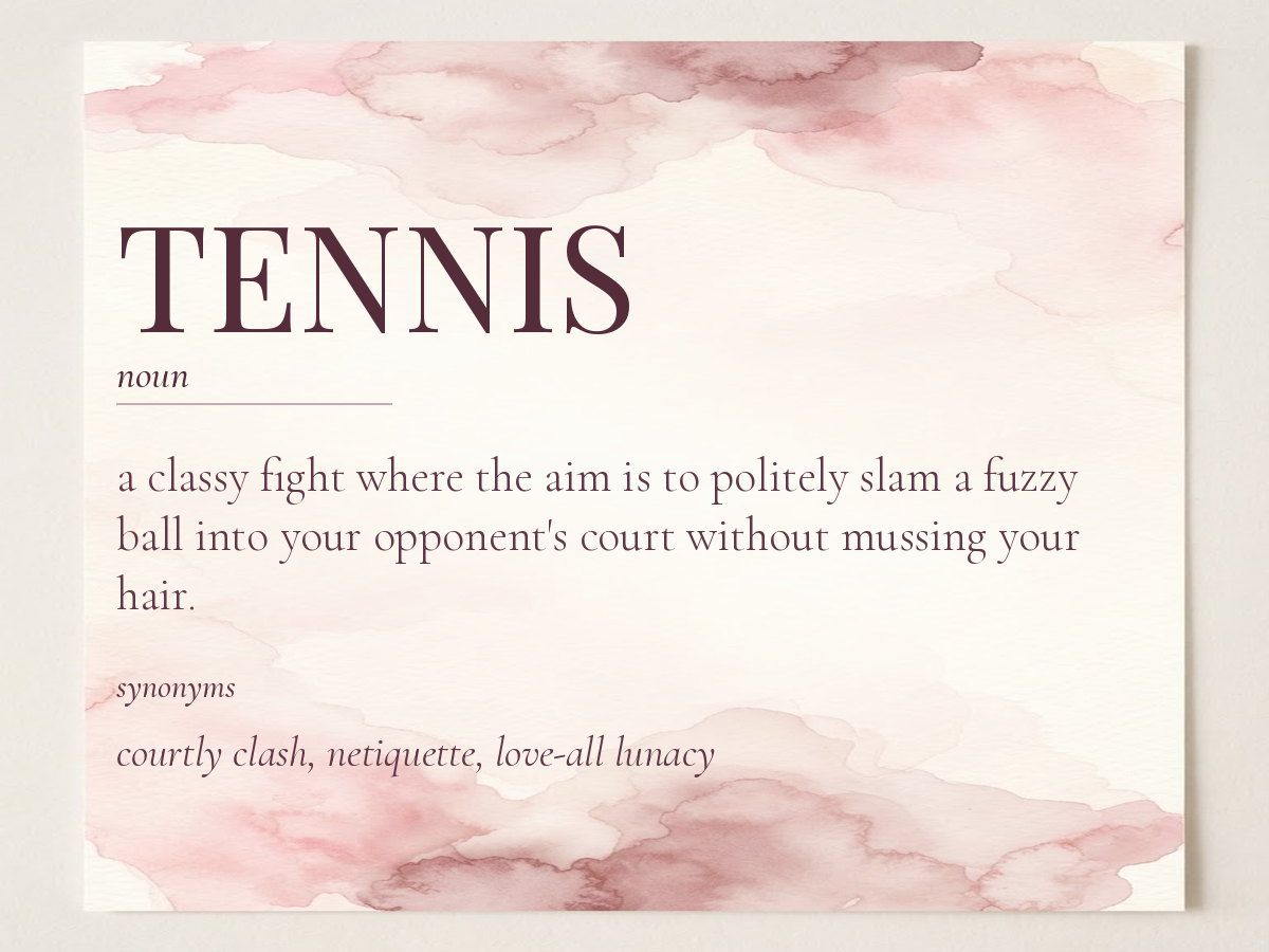 Tennis Themed Candles