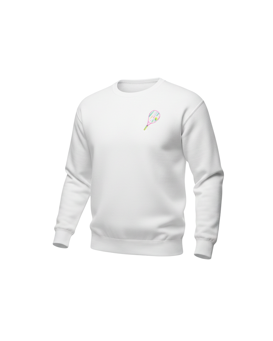 Tennis Sweatshirt- Tennis Ball- back design