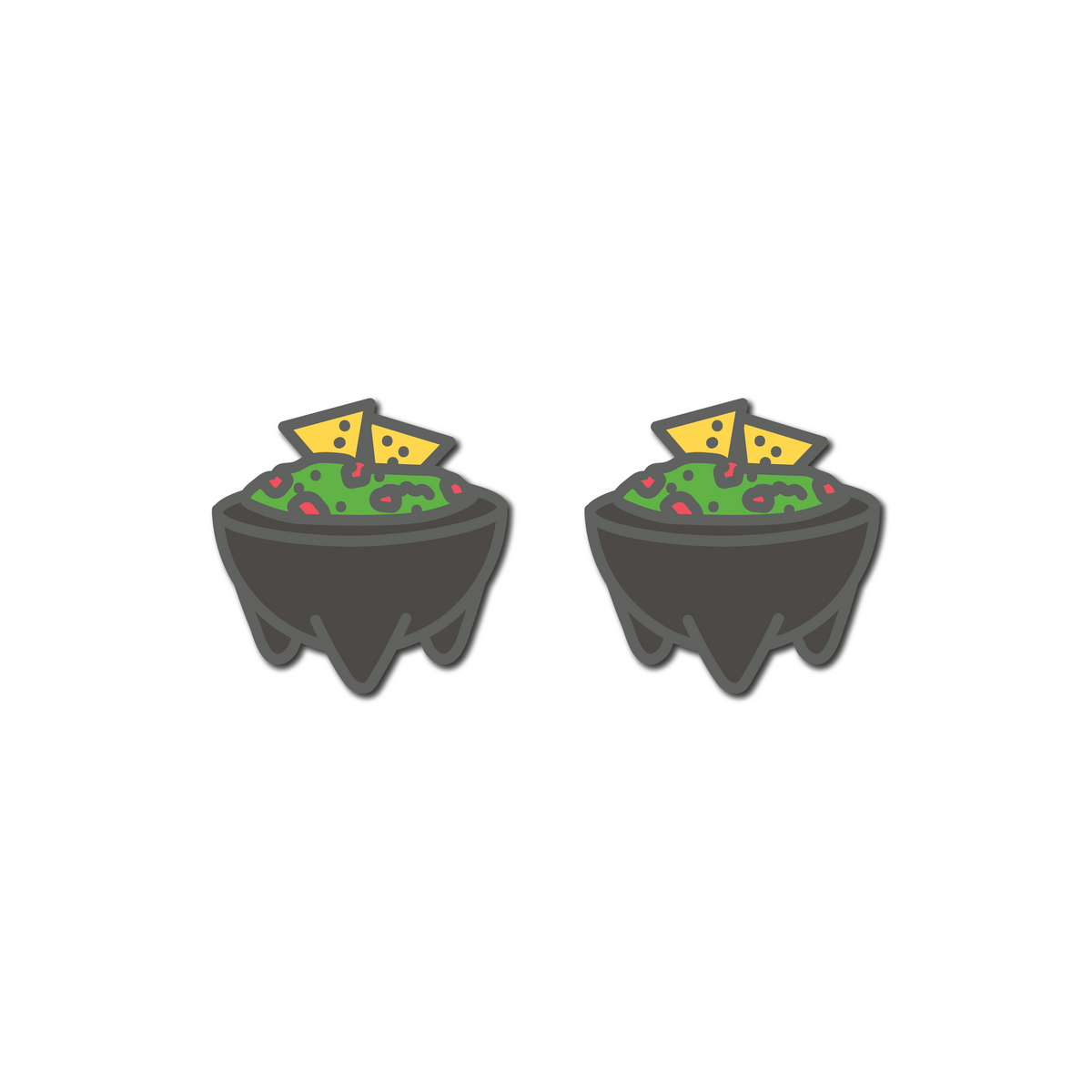 Delicious Dampeners - (2-Pack) Guacamole - Food Tennis Vibration Dampener