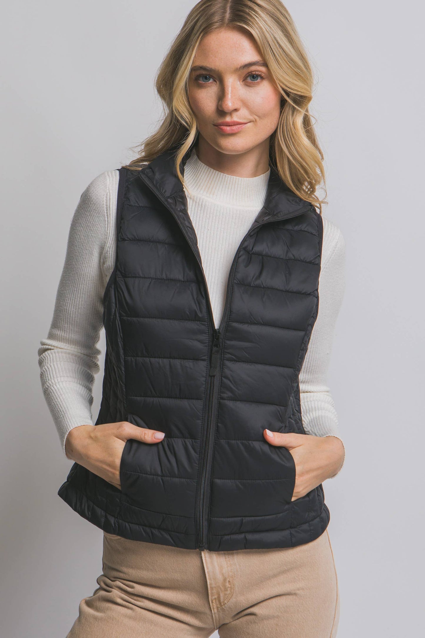 Tennis- Lightweight puffer vest- 3 colors