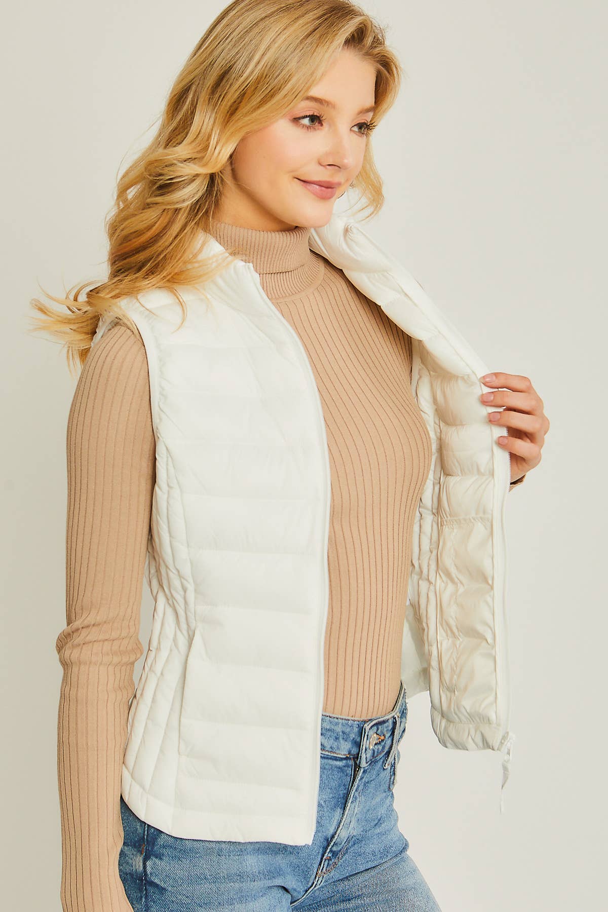 Tennis- Lightweight puffer vest- 3 colors