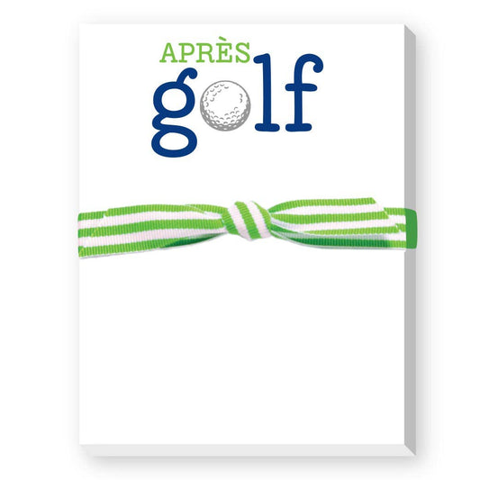 GOLF MINI NOTEPAD- APRES GOLF