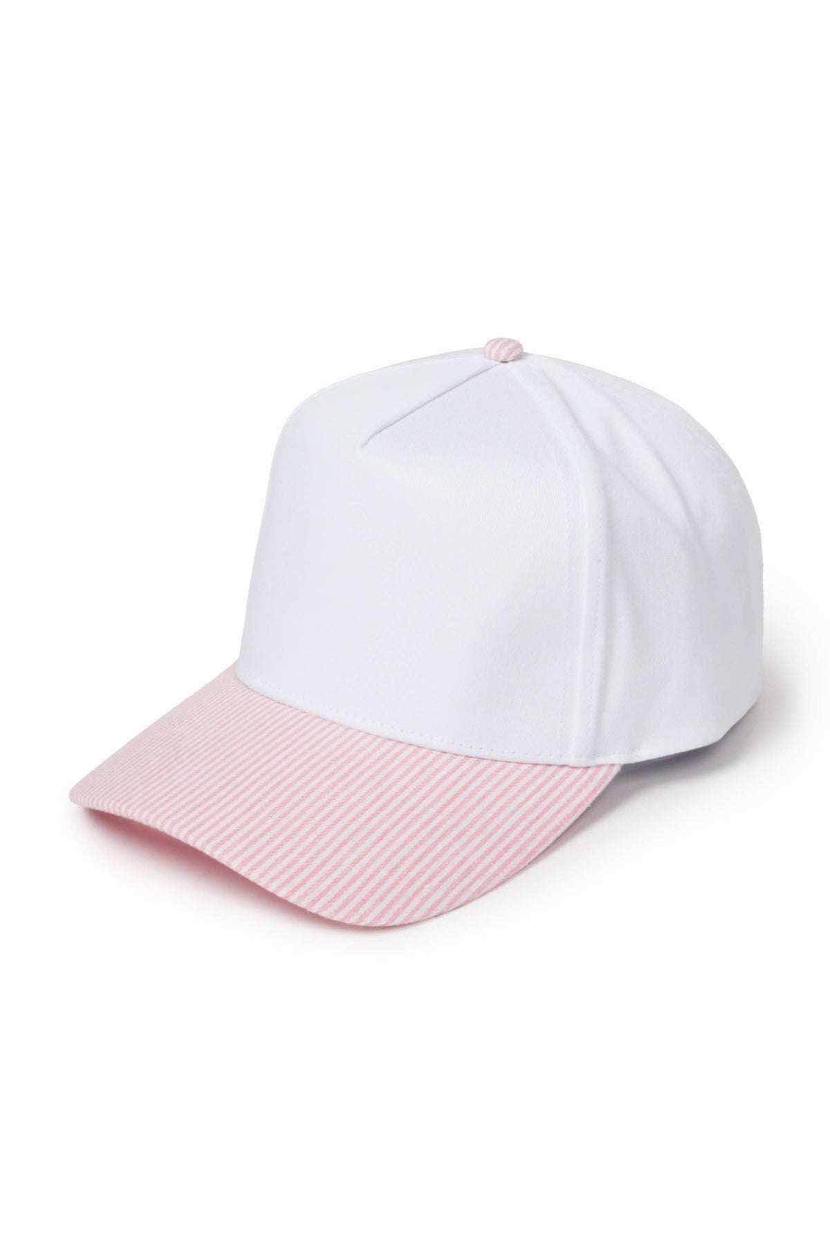 Pink pinstriped Cap