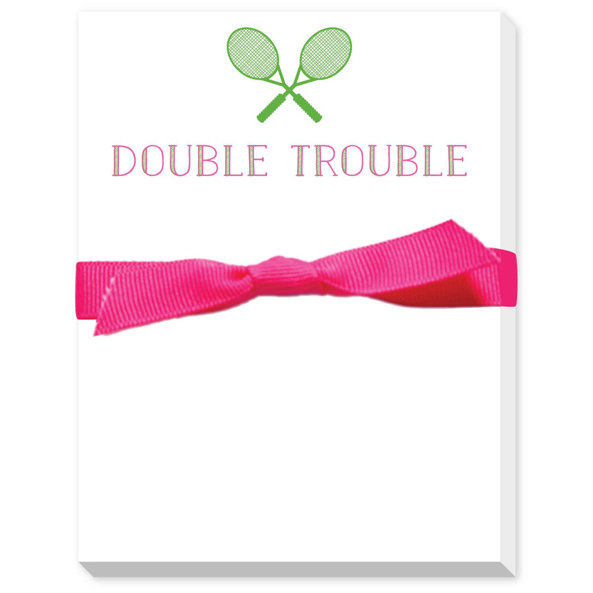 DOUBLE TROUBLE MINI NOTEPAD
