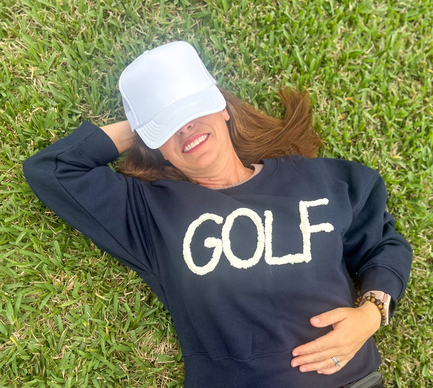 SWEATSHIRT- GOLF- YARN