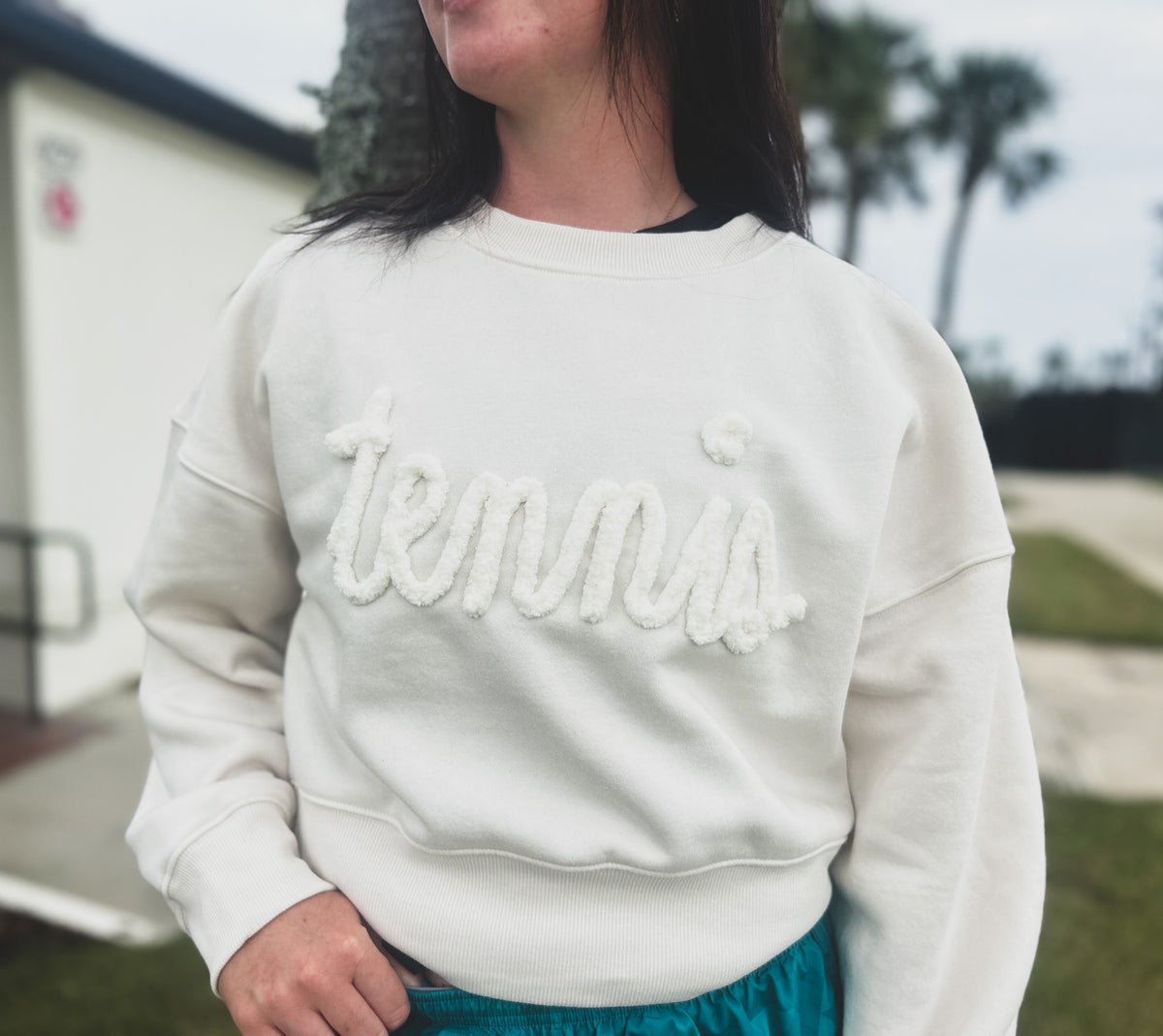Sweatshirt-Tennis Yarn