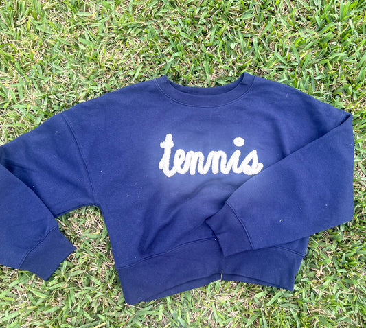 Sweatshirt-Tennis Yarn