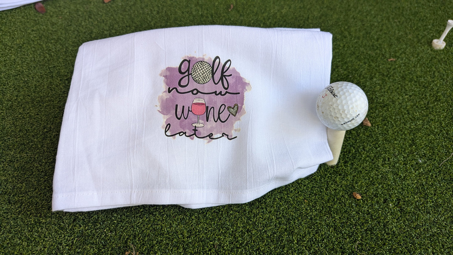 Towel- Golf Sayings- Color