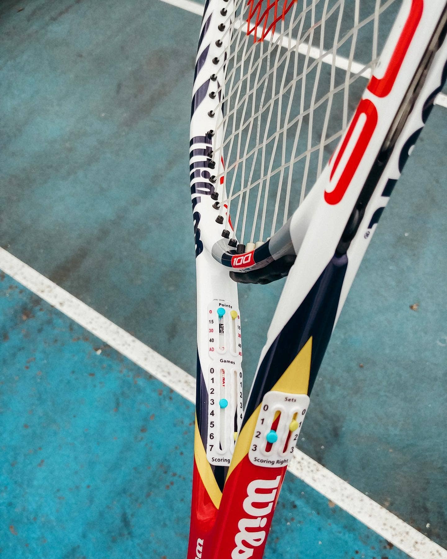 Scoring Right - Score Keeper for Tennis Racket