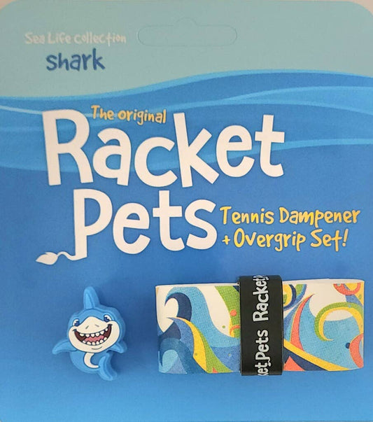 Shark Tennis Overgrip Tape and Matching Shock Absorber