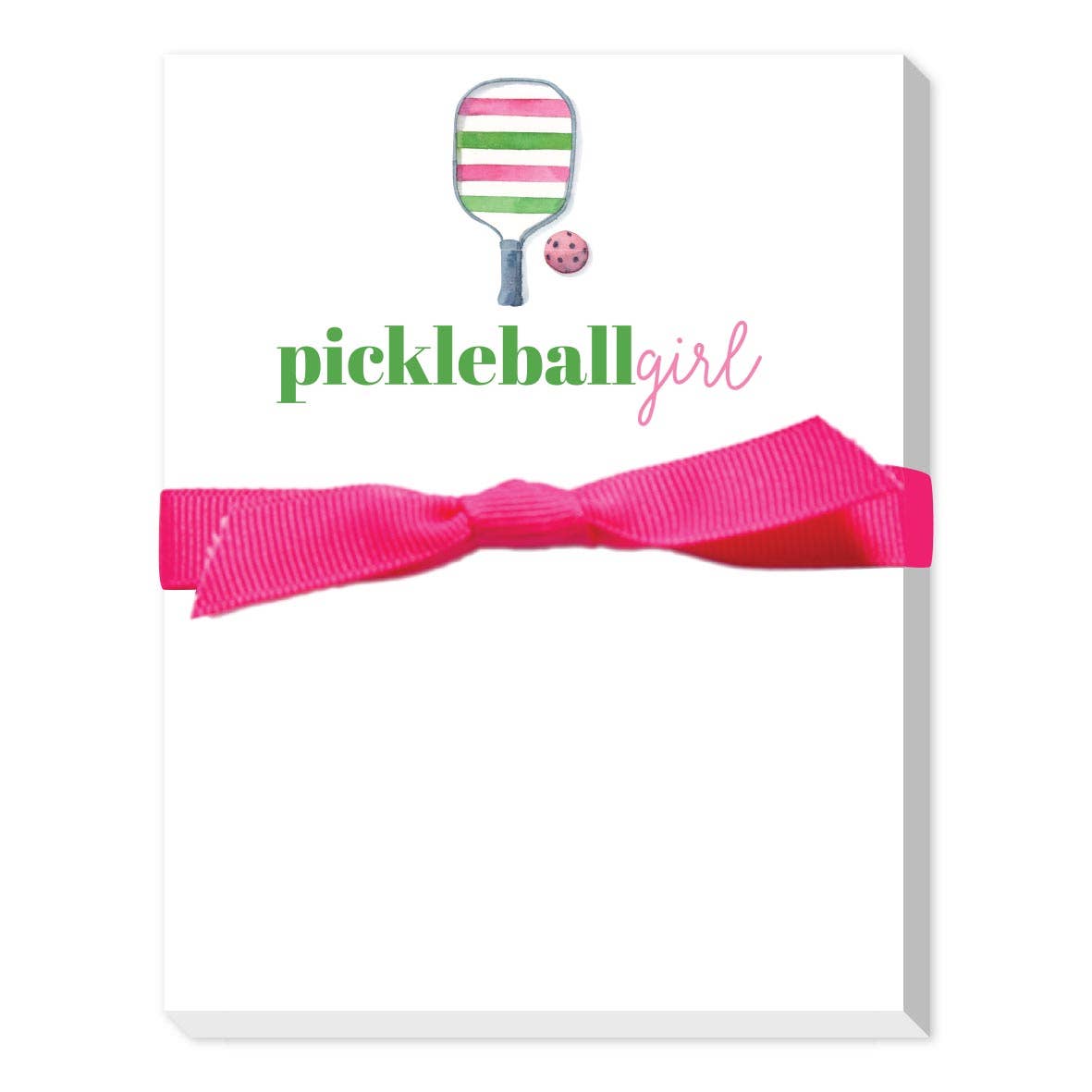 PICKLEBALL GIRL MINI NOTEPAD