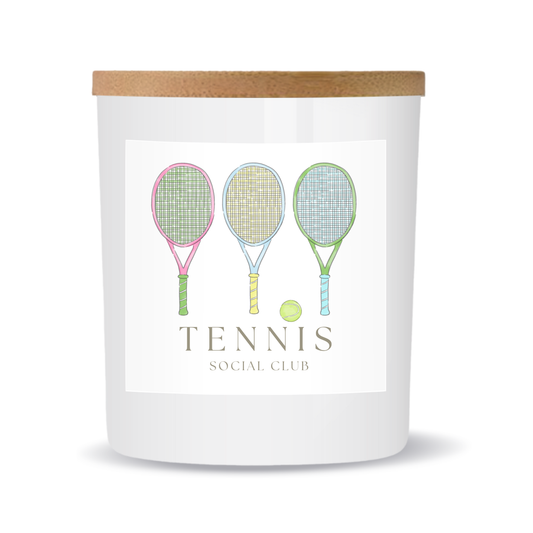 Tennis Gift | Candle For Tennis Lover, Mom - Social Club
