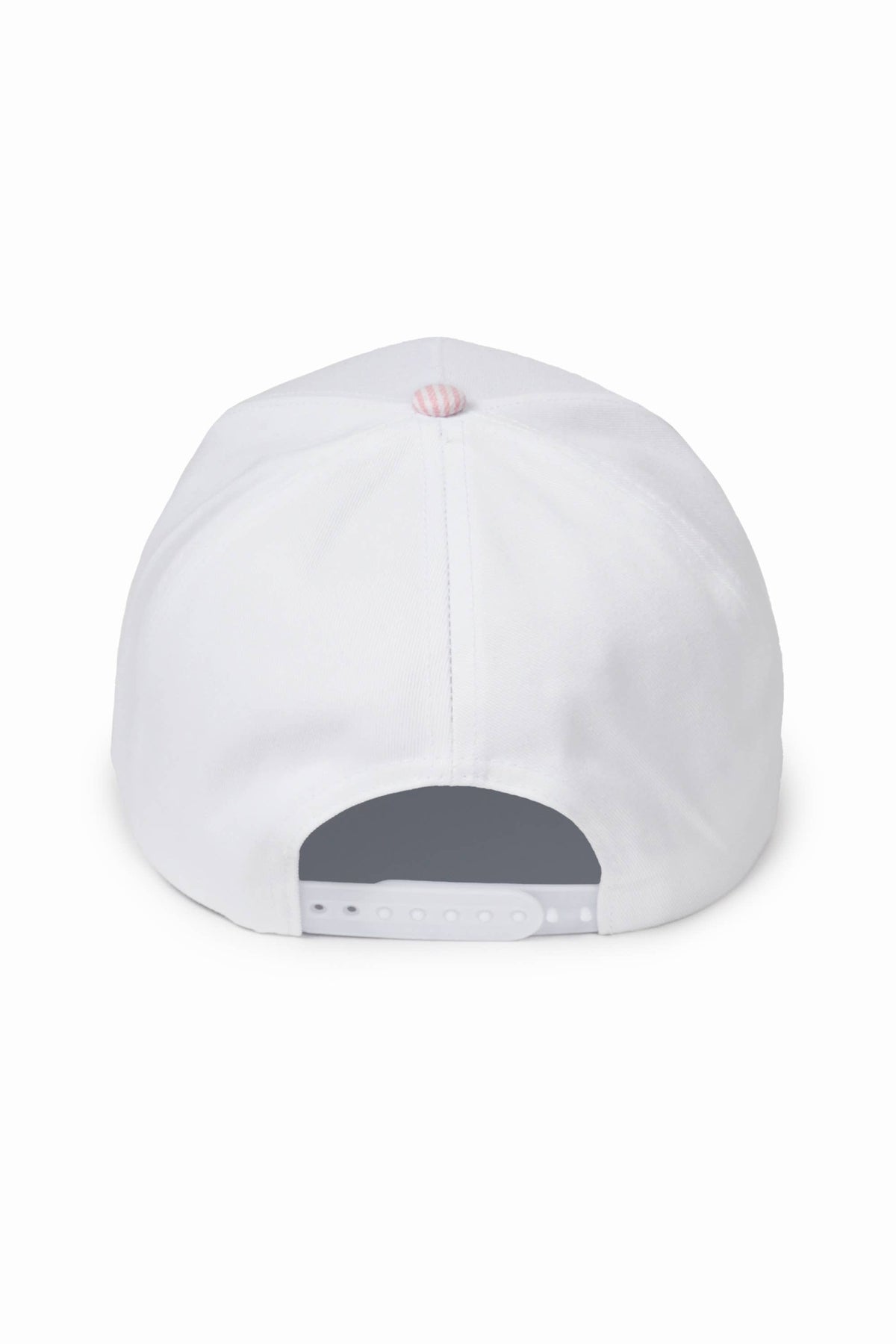 Pink pinstriped Cap
