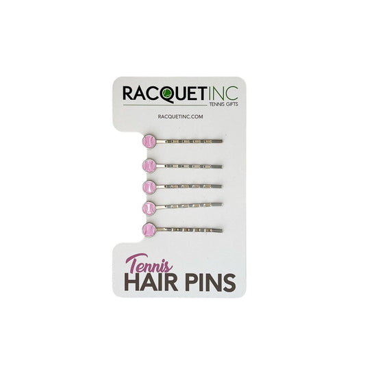 Tennis Hair Pins (5-Pack) - Pink