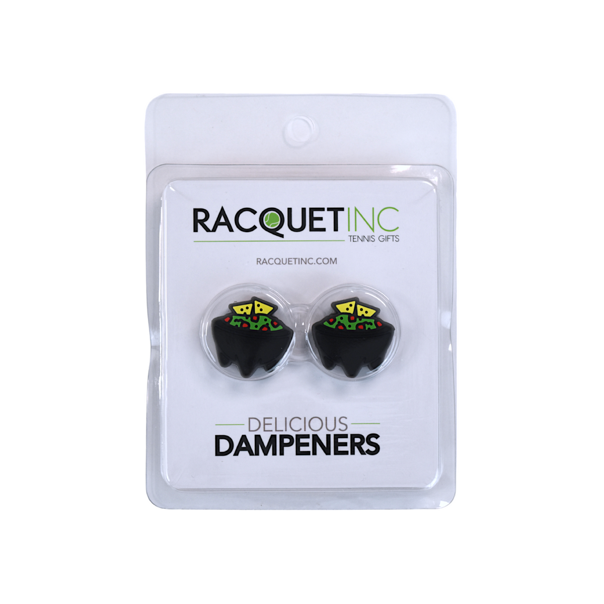 Delicious Dampeners - (2-Pack) Guacamole - Food Tennis Vibration Dampener
