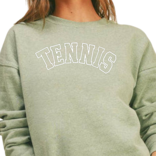 TENNIS Sweatshirt- Green